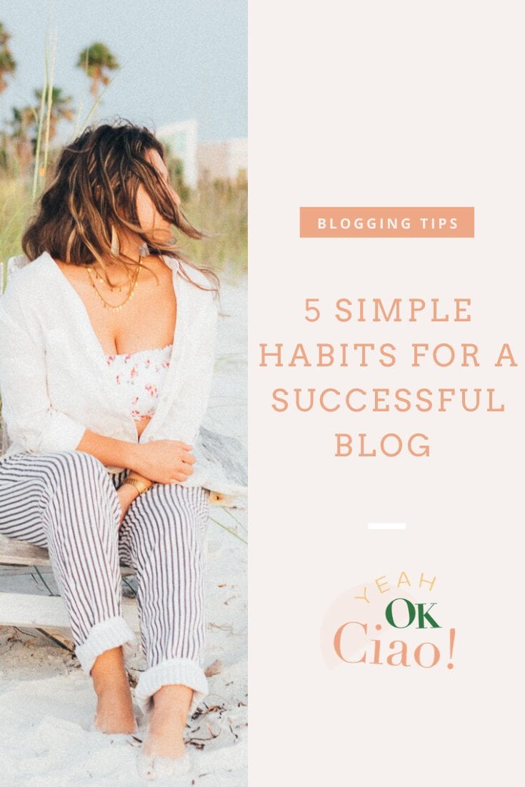 5 simple habits for a successful blog