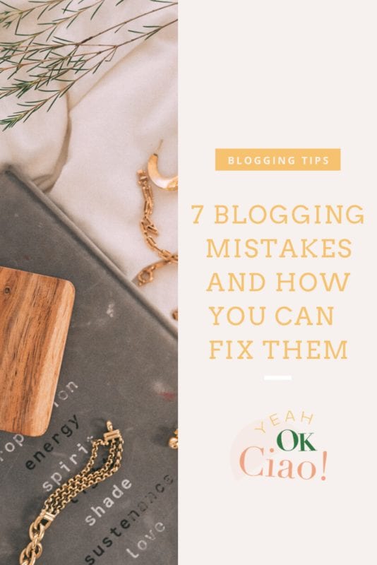 7 mistakes that are hurting your blog