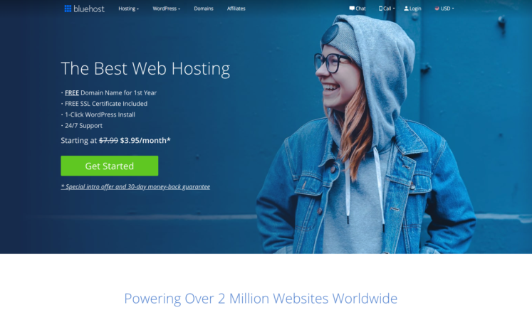starting a successful blog in 2020 with bluehost